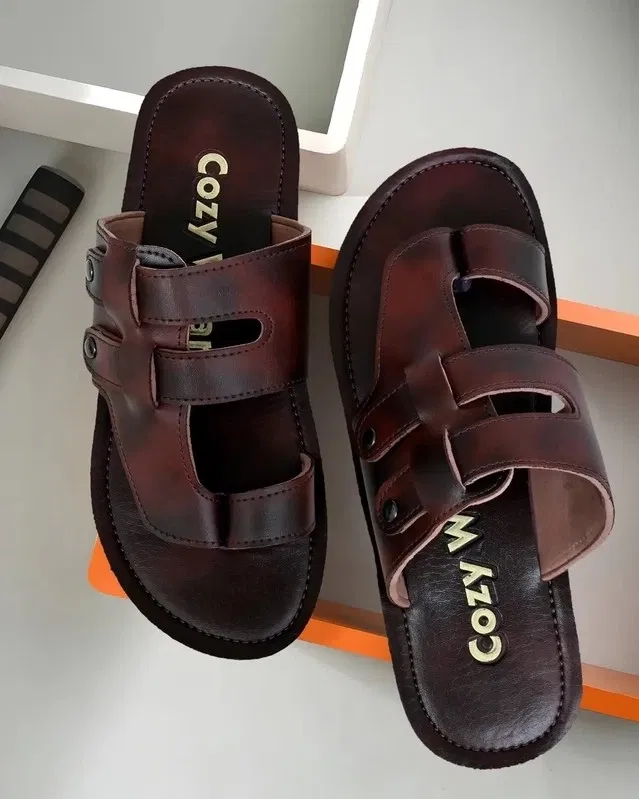G-Next Men Sandals (Brown, 10)