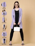 Pure Cotton Solid Shrug for Women 