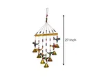 KC Arts Birds Windchime 27 inches Pack of 1