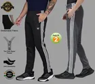 Cotton Blend Regular Fit Track Pants for Men (Multicolor, S) (Pack of 2)