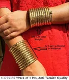 Golden Viral Spiral Bangle