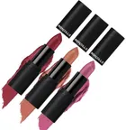Ronzille One Touch Up HD Matte Lipstick Pack Of 3