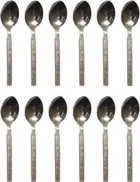 Stainless Steel Dinner Spoon (Silver, Pack of 12)
