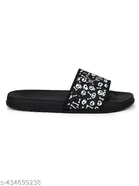 Sliders for Men, Black 