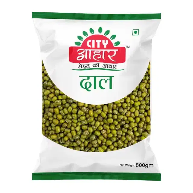 City Aahar Moong Sabut 500 g