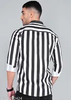 Cotton Blend Printed Shirt for Men, Multicolor 