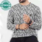 Round Neck Printed T-Shirt for Men 