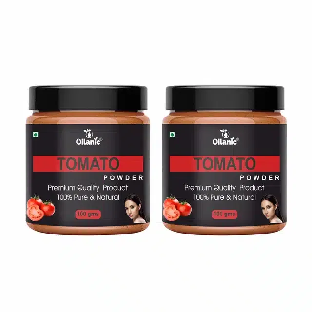 Natural Tomato Powder for Skin & Hair (Pack of 2, 100 g)