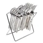 Stainless Steel Cutlery Stand 