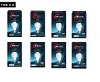 Wega 9 W Standard B22 LED Bulb, Cool White, Pack of 8