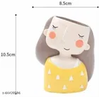 Ceramic Decorative Cute Girls Pot for Home Decor 