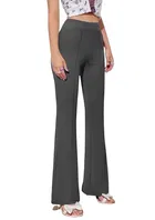 Poly Spandex Bell Bottoms Trouser / Pant for Women 