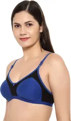 Cotton Blend Non Padded Bra for Women 