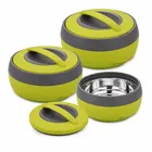 Asian Cosmos Non DLX Casserole Set of 3, Assorted [600 ml, 1000 ml, 1500 ml]