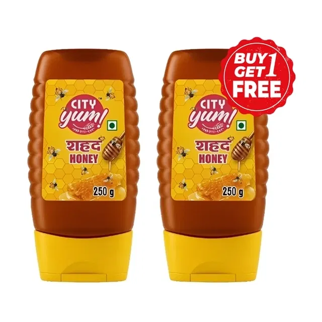 सिटी यम स्क्वीज़ी बोतल 2X250 g (बय 1 गेट 1 फ्री)