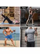 के कुडोस 11 Pcs जिम पावर रेजिस्टेंस बैंड सेट फॉर वर्कआउट रेजिस्टेंस बैंड फॉर एक्सरसाइज रेजिस्टेंस बैंड फॉर पुल अप्स