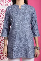 Cotton Printed Top for Women 