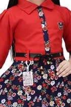 Cotton Blend Frock for Girls 