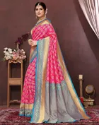 Banarasi Silk Zari Woven Saree for Women 