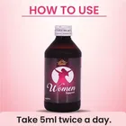 WOMEN SUPPORT SYRUP 500ml, A menstrual care product., 