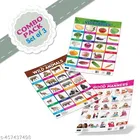 Bookford Publications My small chart Wild Animals, Good Manners & Vegetables 