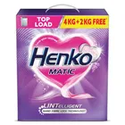 Henko Matic Top Load Detergent Powder 4 Kg + 2 Kg Free (Box)