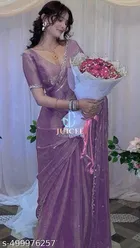 JImmy Choo Saree for Women, Lavender 