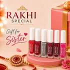 Banetion Glossy Nail Polish Pack of 6 | Gift for Sister | Rakhi Special
