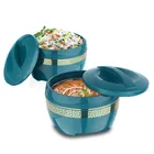 Asian Marco Gold Insulated Casserole Set of 2 N DLX (1200 ml+1800 ml, Assorted)