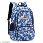 Canvas Backpack Bag, Blue