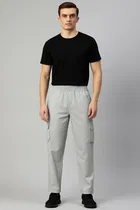 Track Pant For Men (Light Grey, M) Cl