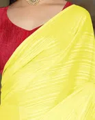 Art Silk Solid Saree for Women 