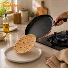 SimpleHome Non-Stick-Aluminum FLat Tawa 25cm