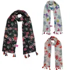 Chiffon Printed Scarves for Women & Girls 