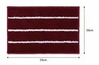 Qaleen Anti Skid Door Mat [59cm x39cm] Red