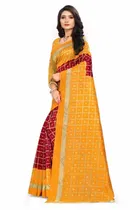 शारदा क्रिएशन आर्ट सिल्क बंधनी प्रिंटेड साड़ी 