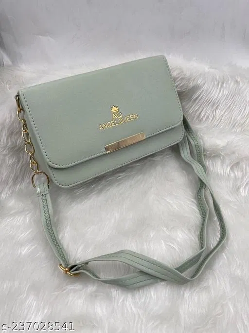 Sling Bag for Women (Green, 600 g)