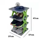4 Layer Collapsible Shoe Racks, Shoe Organiser, Multipurpose Rack 