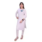 Viscose Rayon Embroidered Kurti for Women 