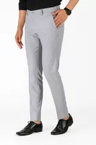 Poly Non Lycra Slim Fit Trouser for Men 