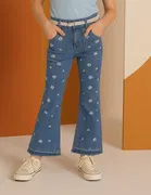 Girls Jeans & Jeggings For Senior, (SN- 3) (Color- Medium Blue) (Size- 14-16 Years)