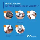 Dr. Morepen BG-03 Blood Glucose Test Strips 25 Glucometer Strips