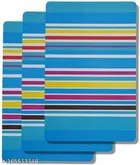 KANUSHI Industries® 1Pc Fridge Cover for Top with 6 Utility Pockets + 4 Fridge Mats 