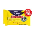 Citrax Dishwash Bar 2X125 g (Buy 1 Get 1 Free)