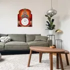 AJANTA Plastic Wall Clock 