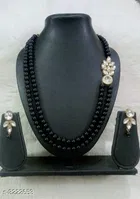 Alloy Necklace with Earrings for Women 