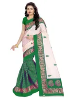 Silk Printed Saree for Women 
