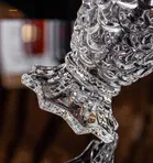 Afast Water And Stylish 120 ml Juice Glass For Home And Kitchen -Pack of 6