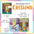 Super Cute Toddlers Activity Bag + Super Cute Coloring Bag + Illustrated Epic Tales of Krishna & Ganesha 