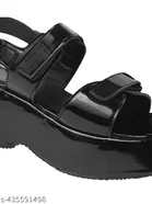 Shoetopia Solid Pointed Toe Block Heels for Kids 